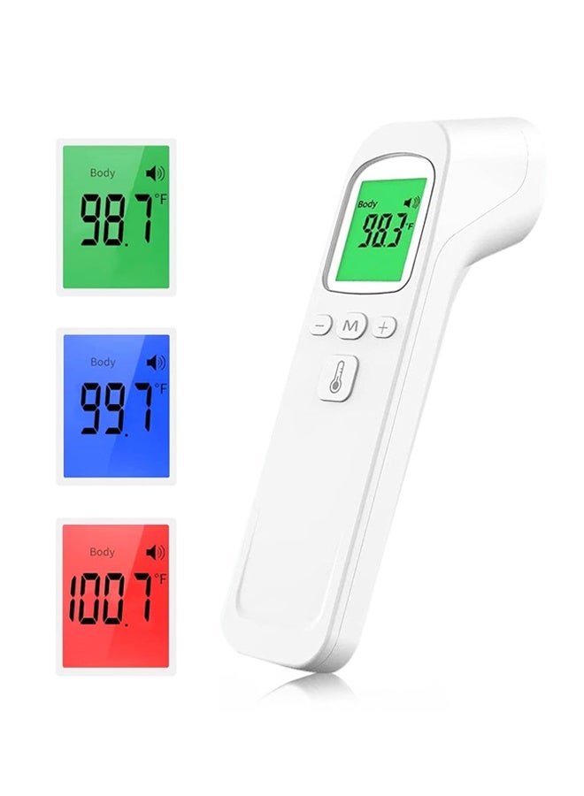 مقياس حرارة رقمي بالأشعة تحت الحمراء للبالغين والأطفال والرضع، وضع مزدوج 2 في 1 مع قراءات دقيقة فورية للحمى - Image 1